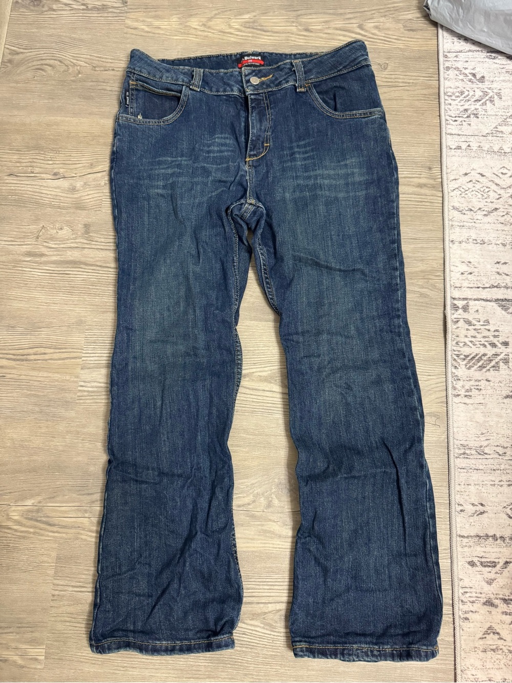 Women’s FR Dark Blue Bootcut Jeans - Classic Denim Fit